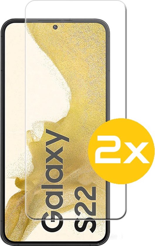 Lennexo Tempered Glass Screenprotector Geschikt Voor Samsung Galaxy S22