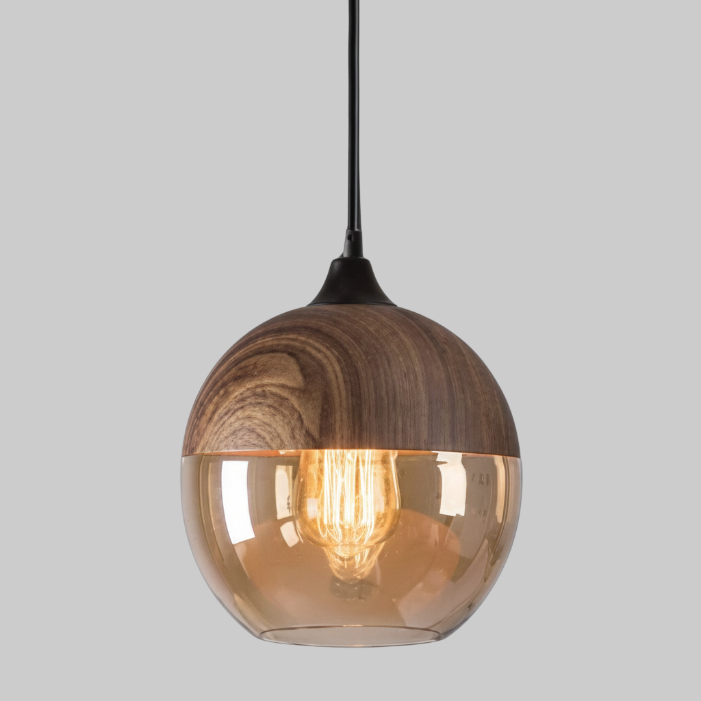 Lumio houten hanglamp