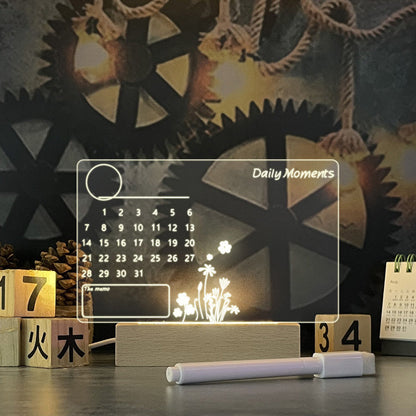 BrightNote LED nachtlampje memobord