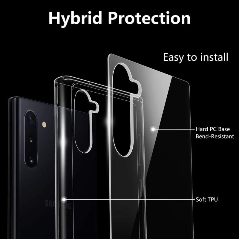 Galaxy Note 10 Ultra Hybrid Bumper Hoesje