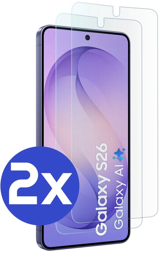 Armordrop glazen screenprotector voor Samsung S26