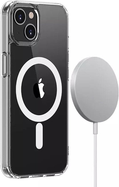 Lennexo iPhone 15 Pro siliconen magnetisch hoesje
