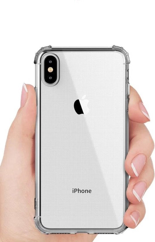Lennexo anti-shock siliconen hoesje voor iPhone X / XS
