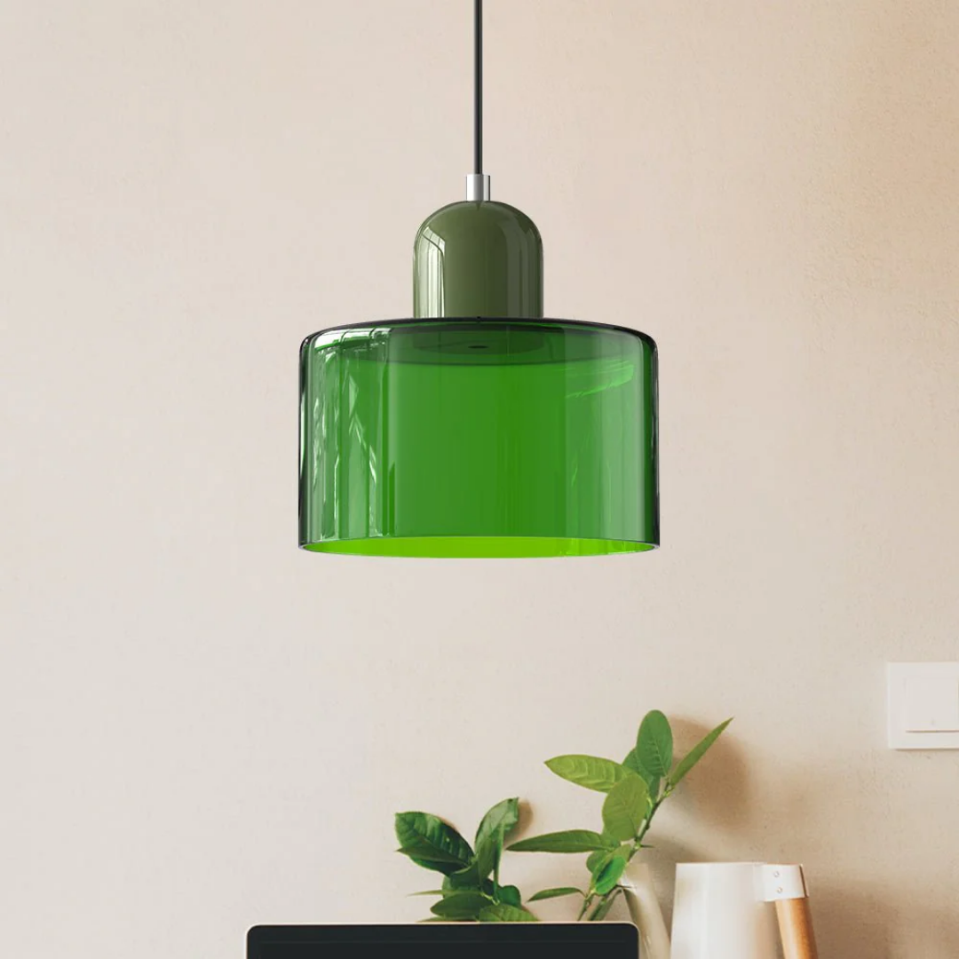 Lumio Retro glazen hanglamp