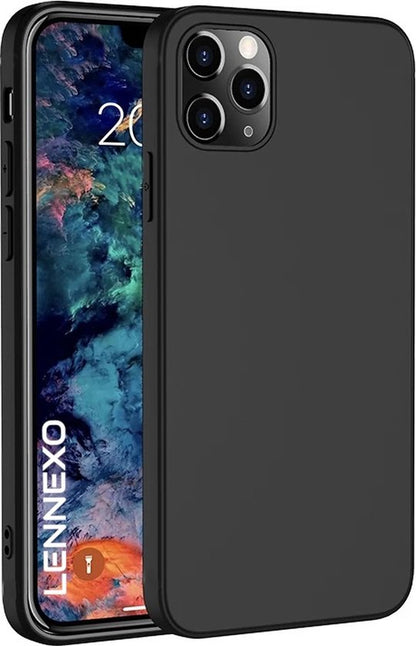 Lennexo iPhone 11 Pro siliconen hoesje en screenprotector