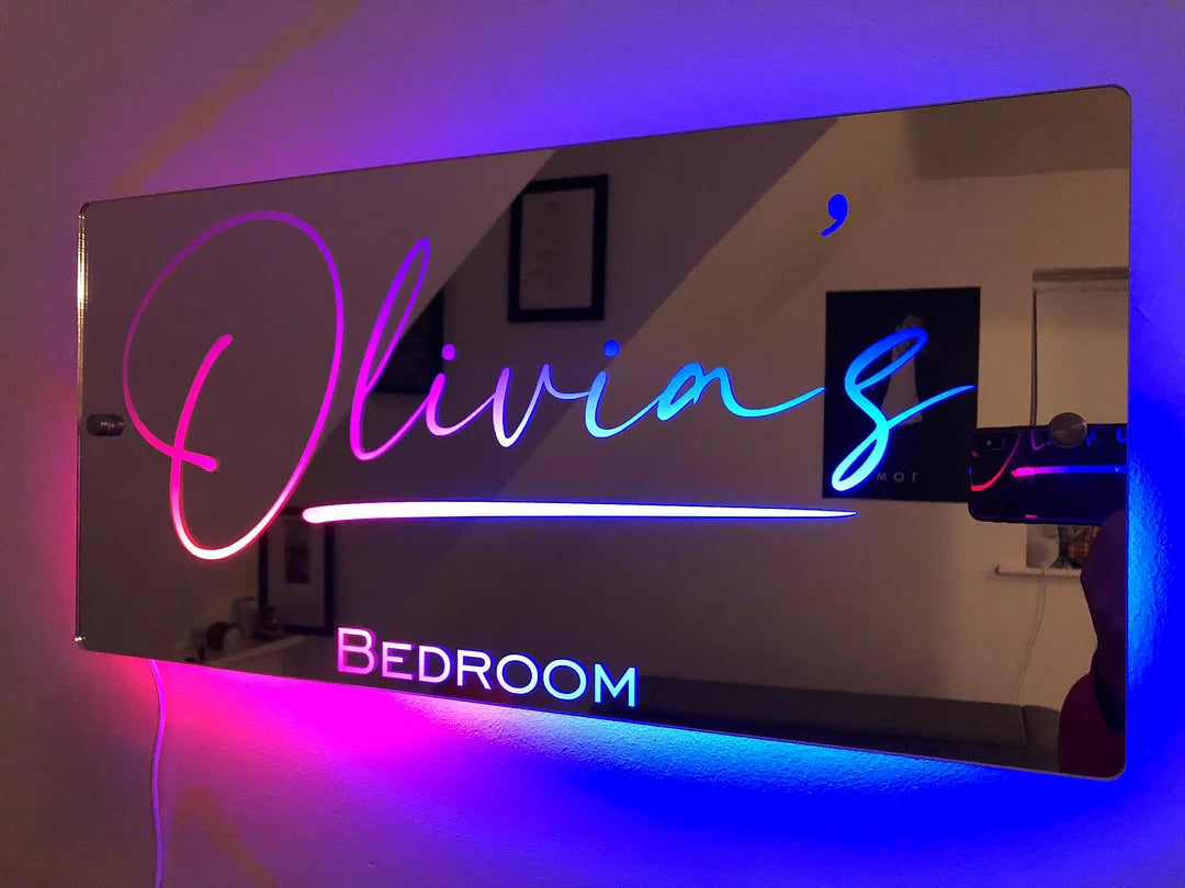 MirroShine gepersonaliseerde led-spiegel