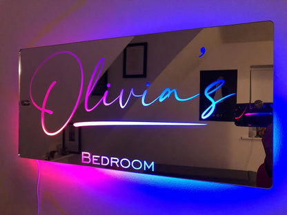MirroShine gepersonaliseerde led-spiegel