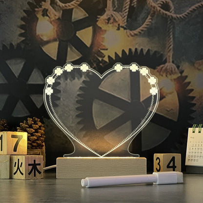BrightNote LED nachtlampje memobord