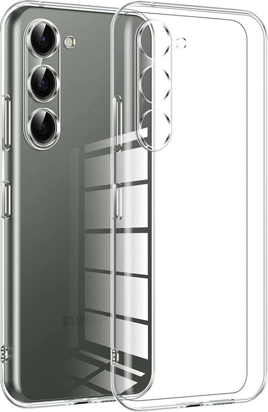 Lennexo transparant siliconen hoesje voor Samsung Galaxy S24