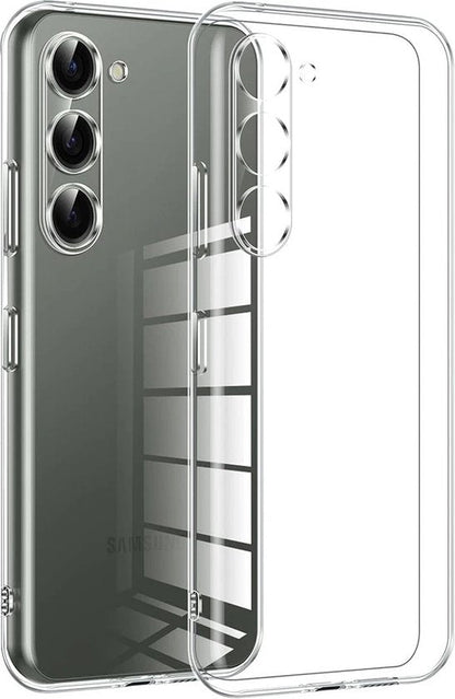 Lennexo transparant siliconen hoesje voor Samsung Galaxy S24