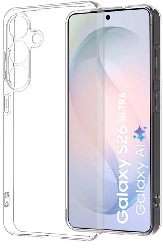 Lennexo transparant hoesje voor Samsung Galaxy S26 Ultra