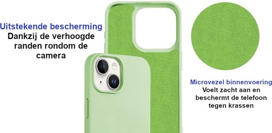 Armordrop siliconen hoesje met koord voor iPhone 14 Pro