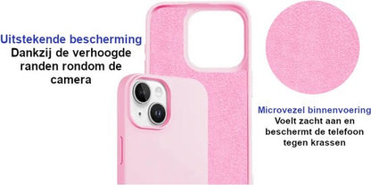 Armordrop siliconen hoesje met koord voor iPhone 13 Mini