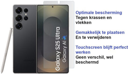 Armordrop screenprotector voor Samsung S25 Ultra