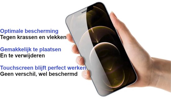 Armordrop Full Guard screenprotector voor iPhone 12 / 12 Pro