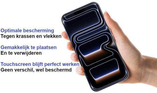 Armordrop Full Guard Screenprotector iPhone 17 Pro