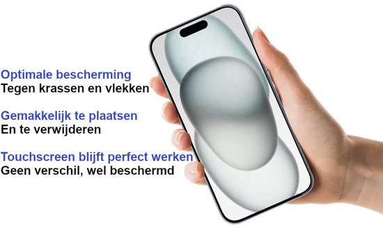 Armordrop Full Guard iPhone 15 screenprotector