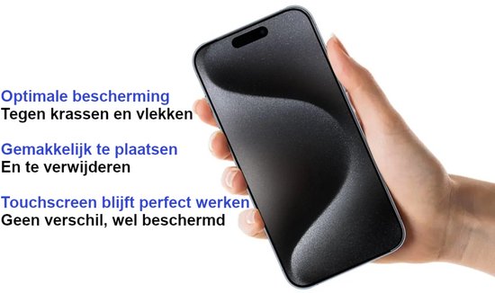 Armordrop Full Guard iPhone 16 Pro Max screenprotector