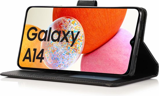 Lennexo bookcase portemonnee hoesje voor Samsung A14