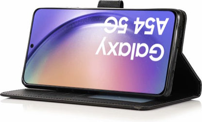 Lennexo BookCase Wallet Hoesje Samsung Galaxy A54 Zwart