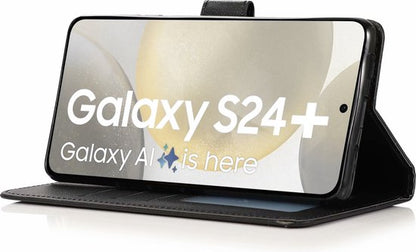 Lennexo BookCase Wallet Hoesje voor Samsung S24+