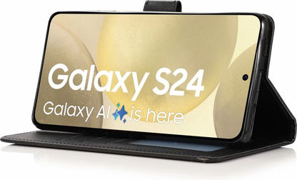 Lennexo BookCase Wallet Hoesje Geschikt Voor Samsung Galaxy S24