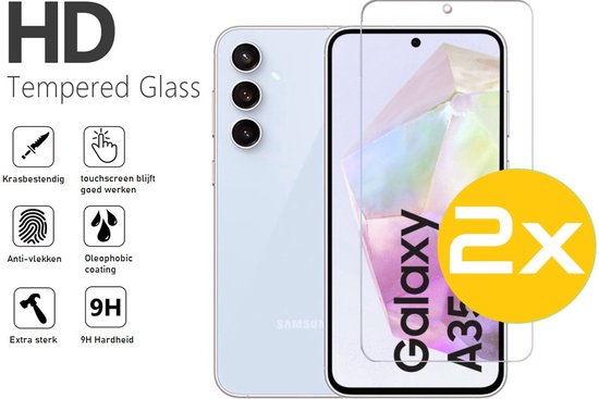 Lennexo screenprotector voor Samsung Galaxy A35