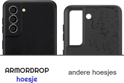 Armordrop telefoonhoesje geschikt voor Samsung S21 FE