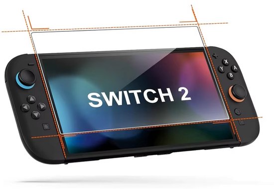 Lennexo screenprotector voor Nintendo Switch 2