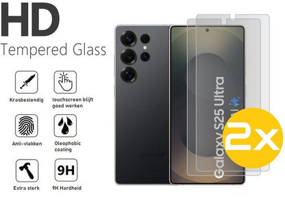 Lennexo siliconen hoesje met 2x screenprotector