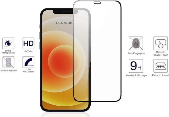 Lennexo iPhone 11 Pro siliconen hoesje en screenprotector