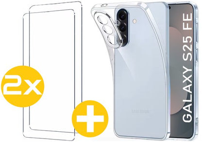 Lennexo Combi Transparant Hoesje en Screenprotector
