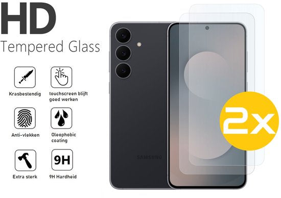 Lennexo screenprotector voor Samsung Galaxy S25 FE