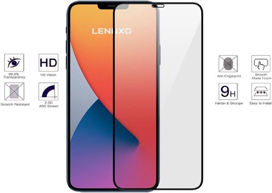 Lennexo full cover screenprotector iPhone 11 Pro / X / XS