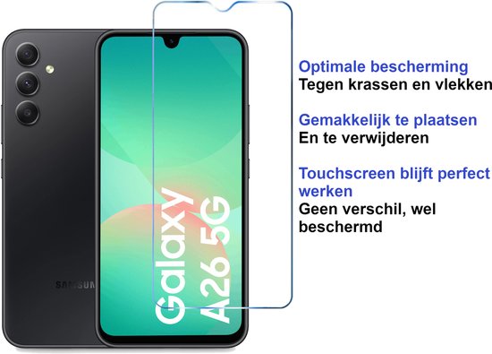 Armordrop Full Guard Samsung A26 screenprotector