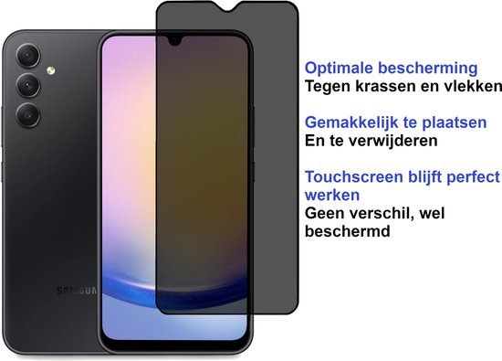ArmorDrop privacy screenprotector Samsung A25