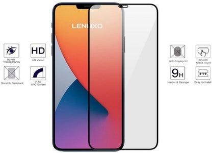 Lennexo iPhone 14 beschermhoes en screenprotector combi