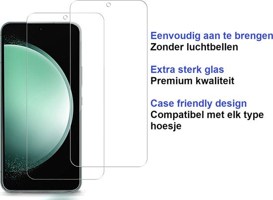 Armordrop screenprotector voor Samsung S23 FE