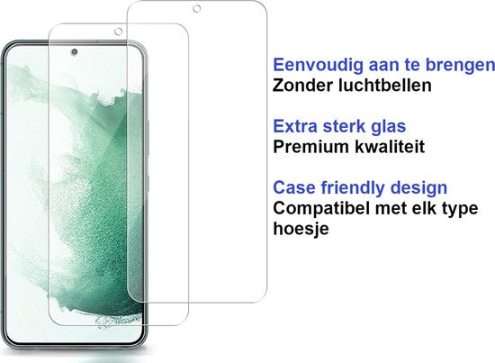 Armordrop screenprotector voor Samsung S22