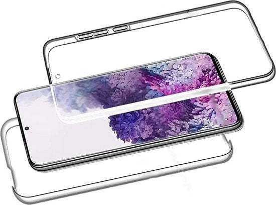 Lennexo 2-in-1 siliconen hoesje voor Samsung Galaxy S20