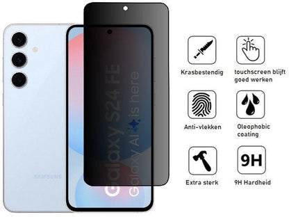 Lennexo Samsung S24FE privacy screenprotector