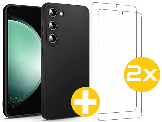 Lennexo Samsung Galaxy S23 FE siliconen beschermset