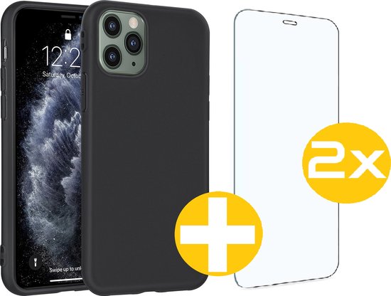 Lennexo iPhone 11 Pro Max siliconen hoesje