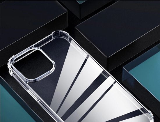 Lennexo Anti-Shock transparant hoesje voor iPhone 13 Pro