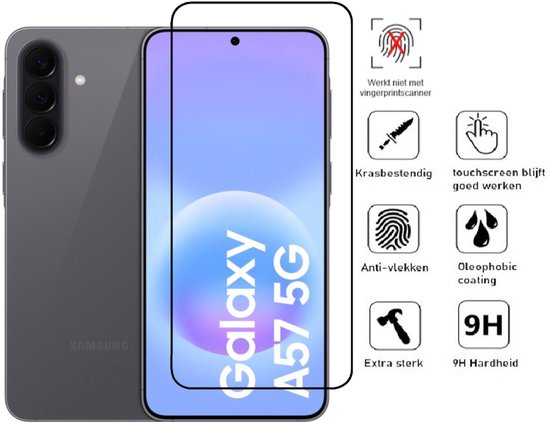 Lennexo pashouder hoesje voor Samsung A57