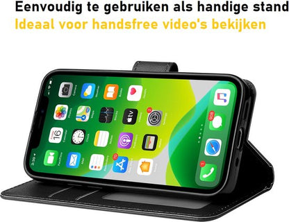 Lennexo Bookcase Hoesje Geschikt voor iPhone SE / 7 / 8