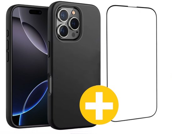 Lennexo beschermhoes en screenprotector voor iPhone 16 Pro