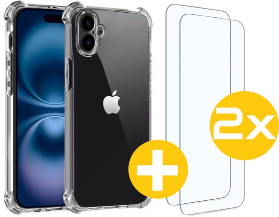 Lennexo iPhone 16 Plus combi beschermset