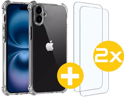 Lennexo iPhone 16 Plus combi beschermset