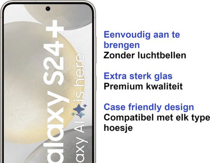 Armordrop gehard glas screenprotector voor Samsung S24+